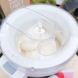 Electric ice cream maker