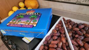 dates from Imperial Date farm in Winterhaven, CA