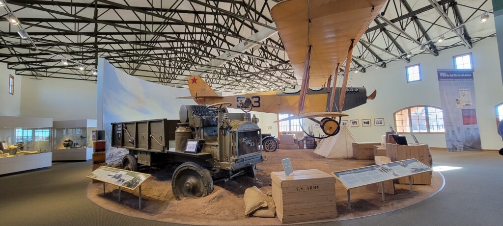 Curtiss JN3 Jenny biplane