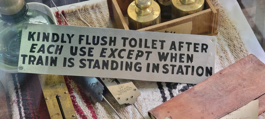 Railroad sign