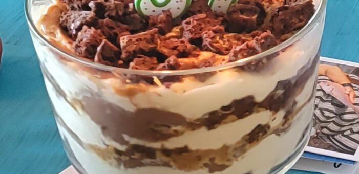Photo of Chocolate Trifle Taken by Author