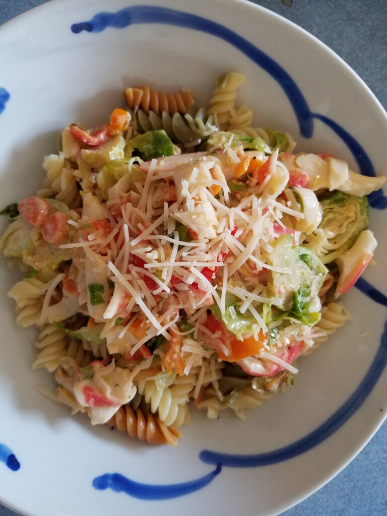Salmon Pasta Al Fresco