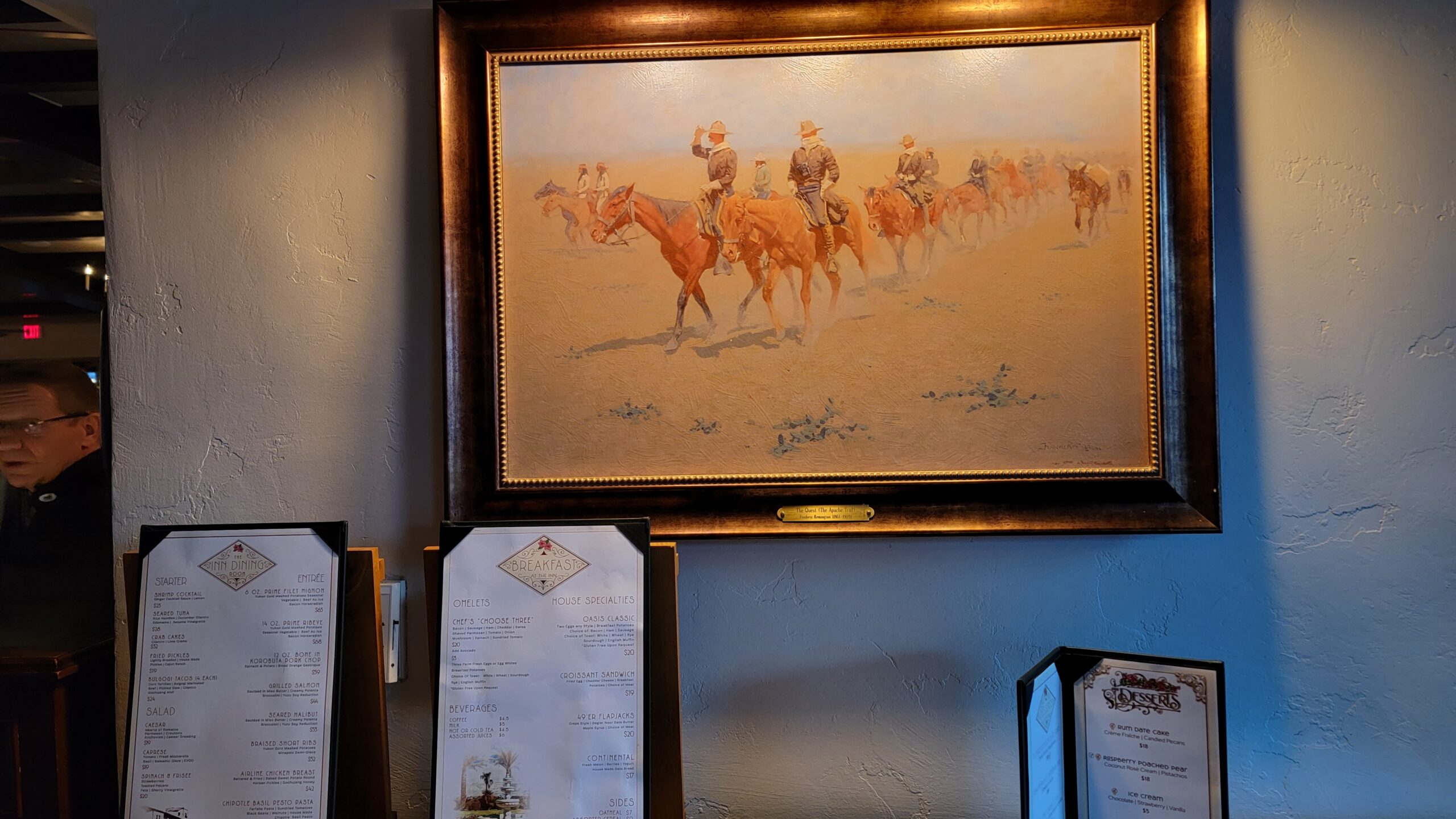 "The Quest" (The Apache Trail) painting by Frederic Remington