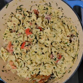 Image of Fettucine and Artichoke dish