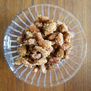 Honey-roasted pecans